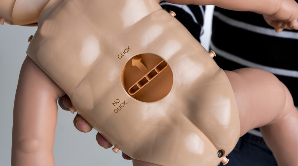 Notfallretter.de® HLW Baby Puppe 2in1 für Trainingszwecke