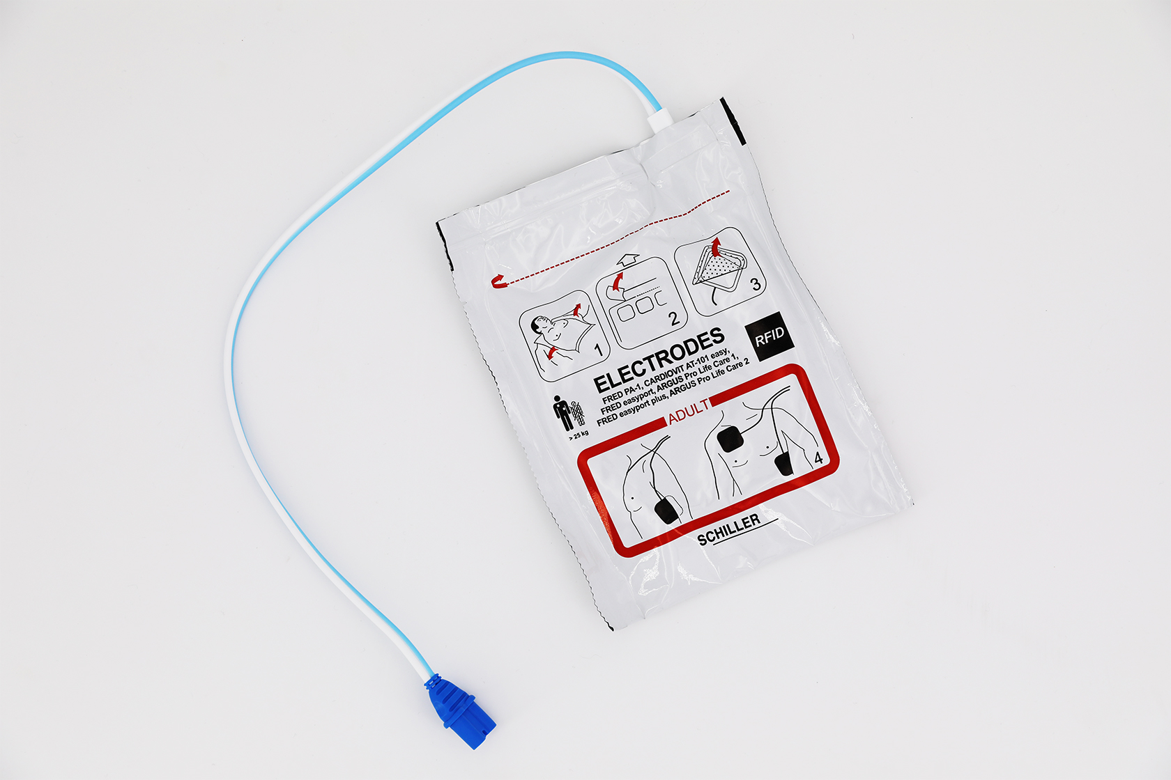 Erwachsenen-Elektroden für Notfallretter.de® Defibrillatoren AED PA-1