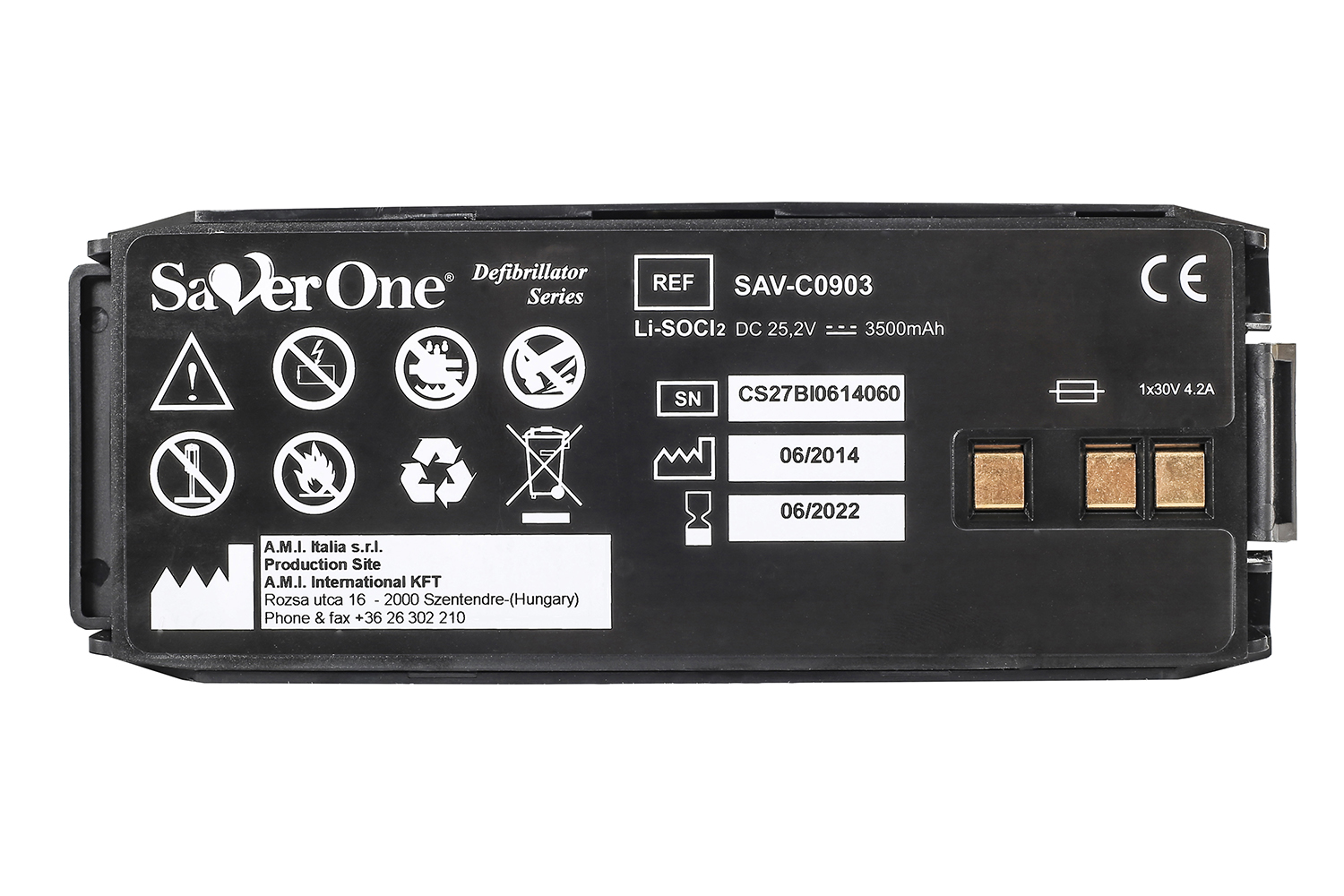 Saver One AED Defibrillator