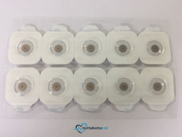 EKG Einmal Elektroden auf Blister